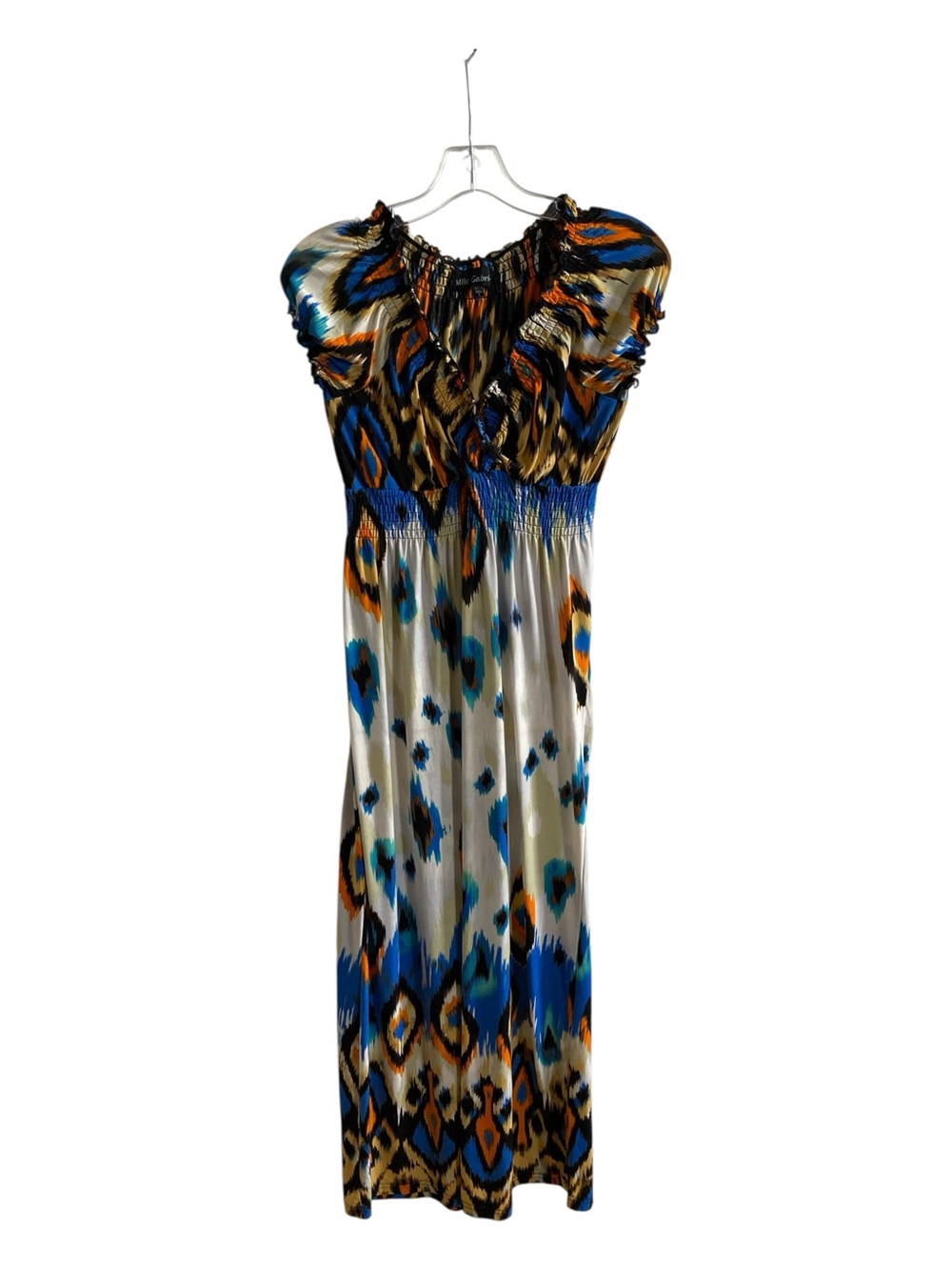 Mlle Gabrielle Small Boho Russo Bold ikat Mama Mia Maxi Dona Dynamos Dress